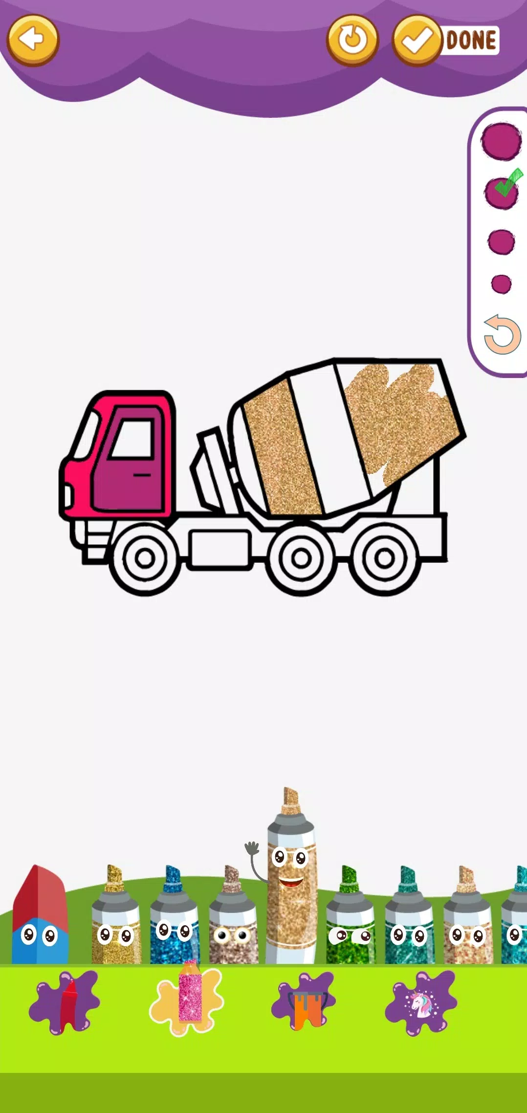 Trucks Coloring Pages स्क्रीनशॉट 0