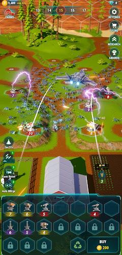 Star Farm: Merge Tower Defense Ảnh chụp màn hình 1