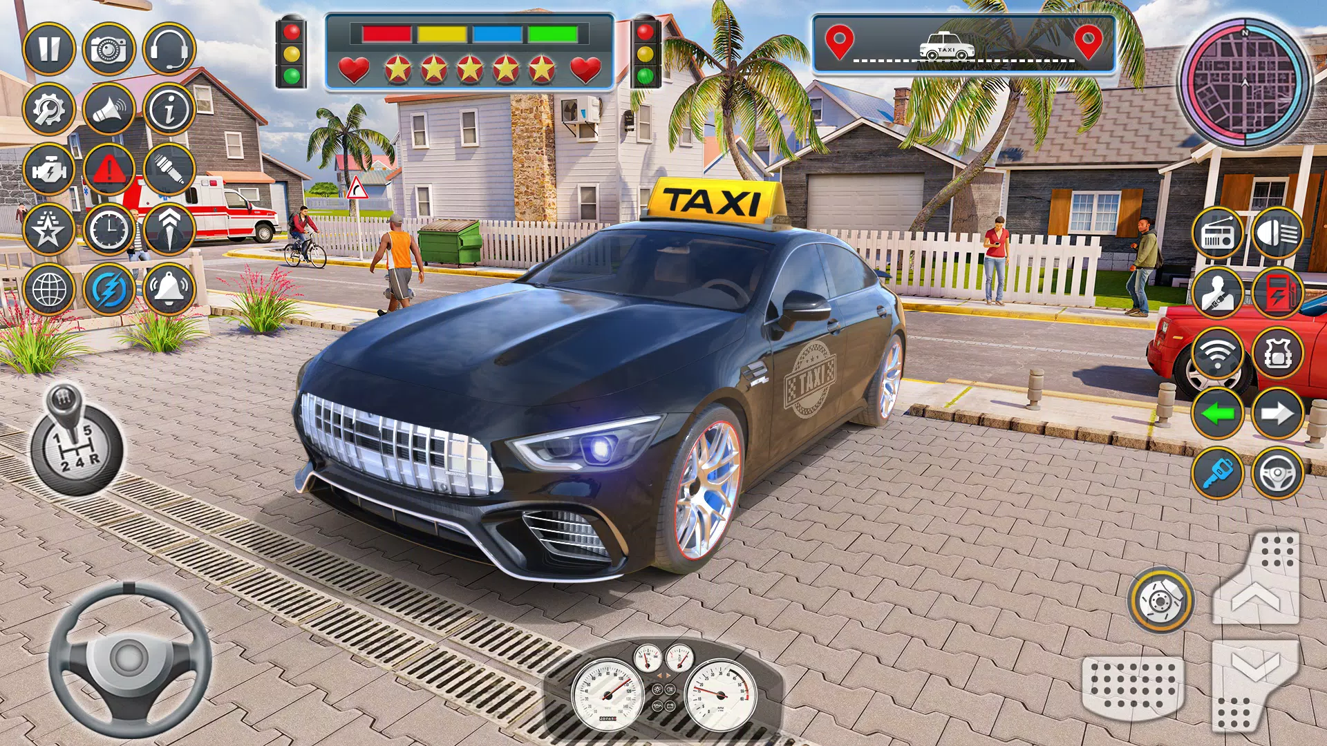City Taxi Simulator Скриншот 1
