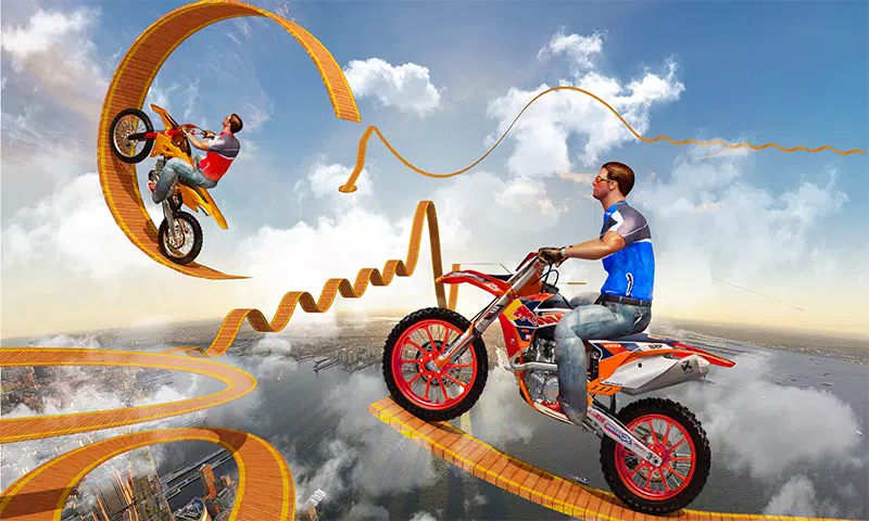 Bike Tricks Trail Stunt Master Скриншот 2