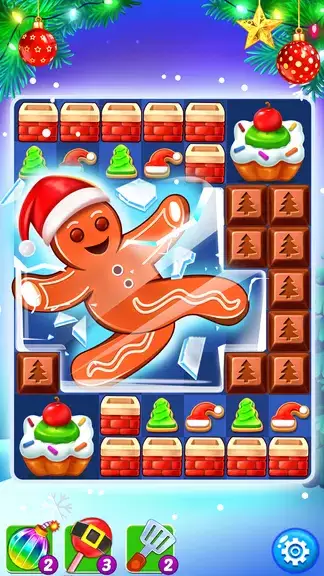 Christmas Cookie: Match 3 Game應用截圖第2張