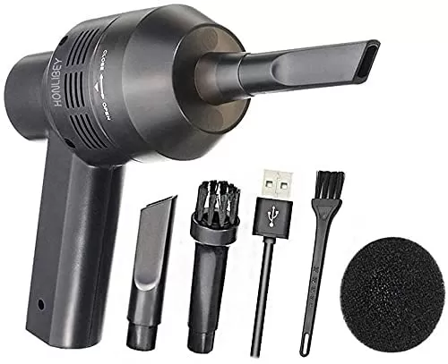 Honlibey Cordless Mini Computer Vacuum