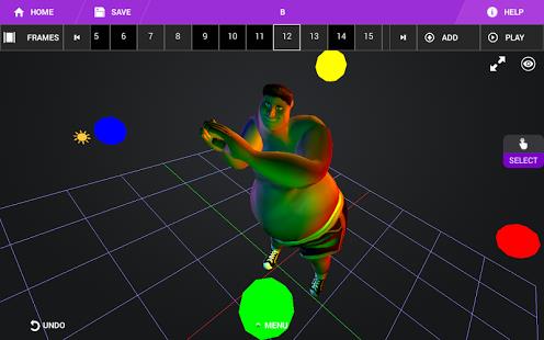 Iyan 3d - Make 3d Animations Screenshot 2