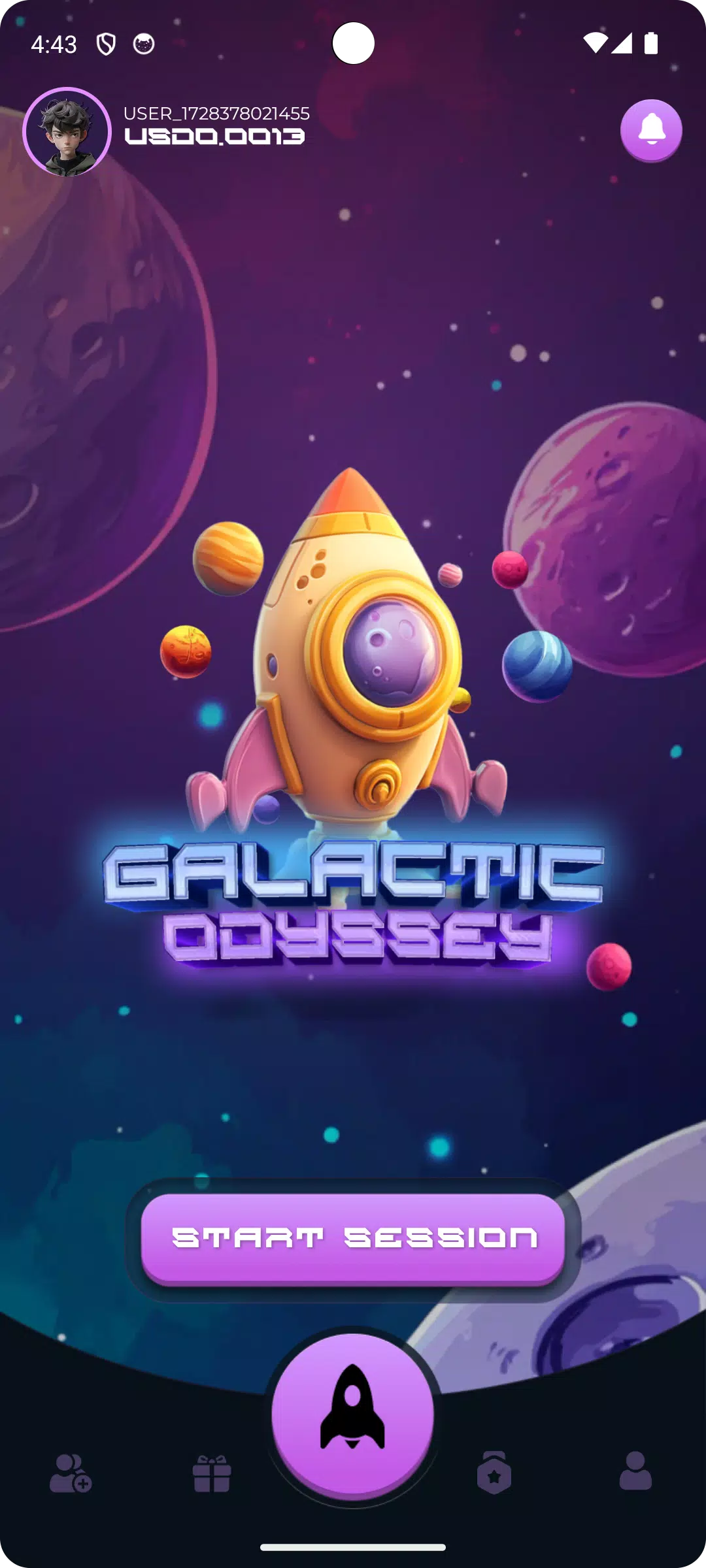 Galactic Odyssey Screenshot 1