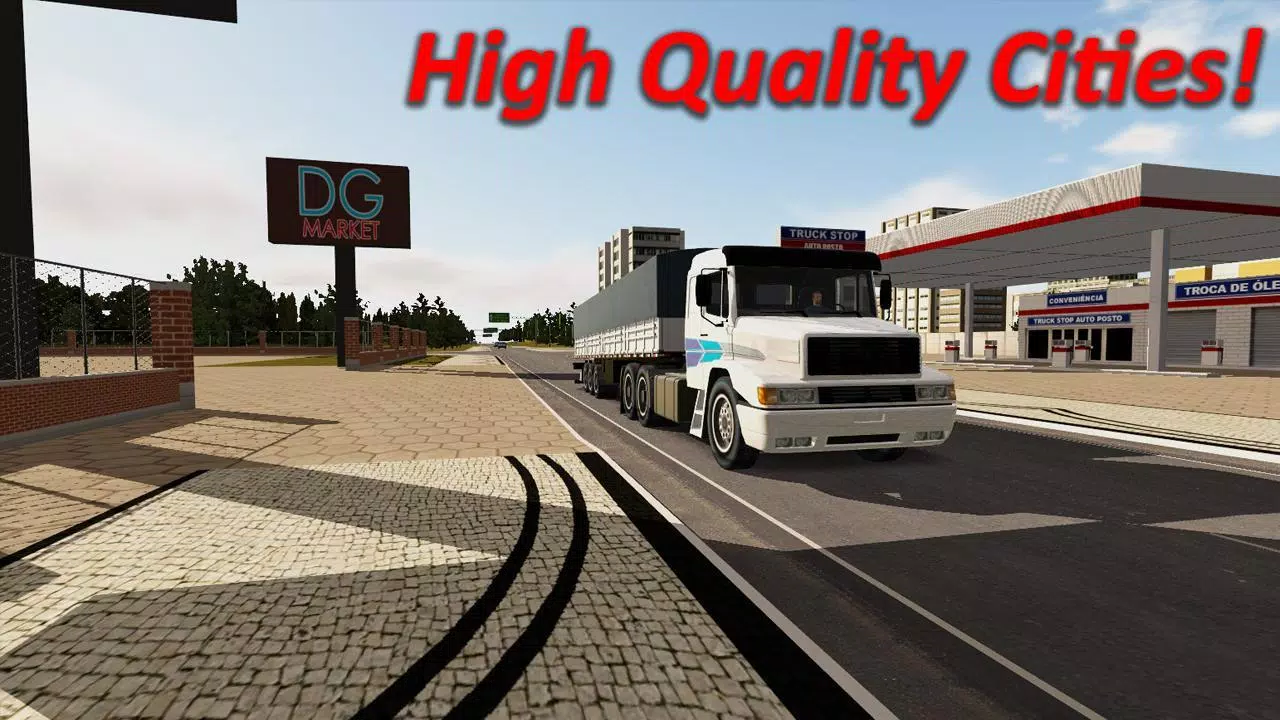 Heavy Truck Simulator 스크린샷 1