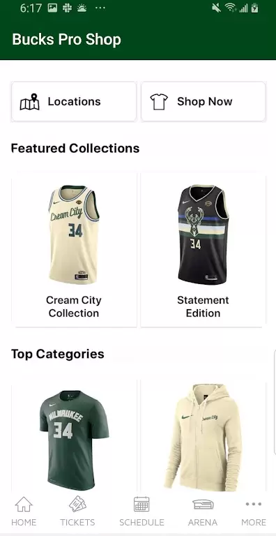 Bucks & Fiserv Forum App スクリーンショット 2