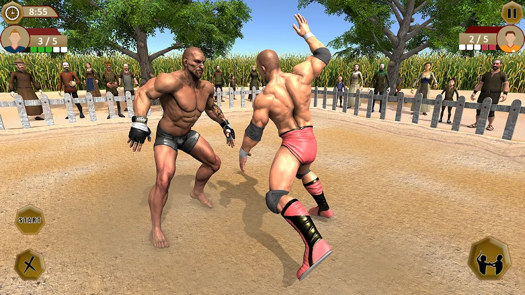 Kabaddi Games Fighting League 스크린샷 0