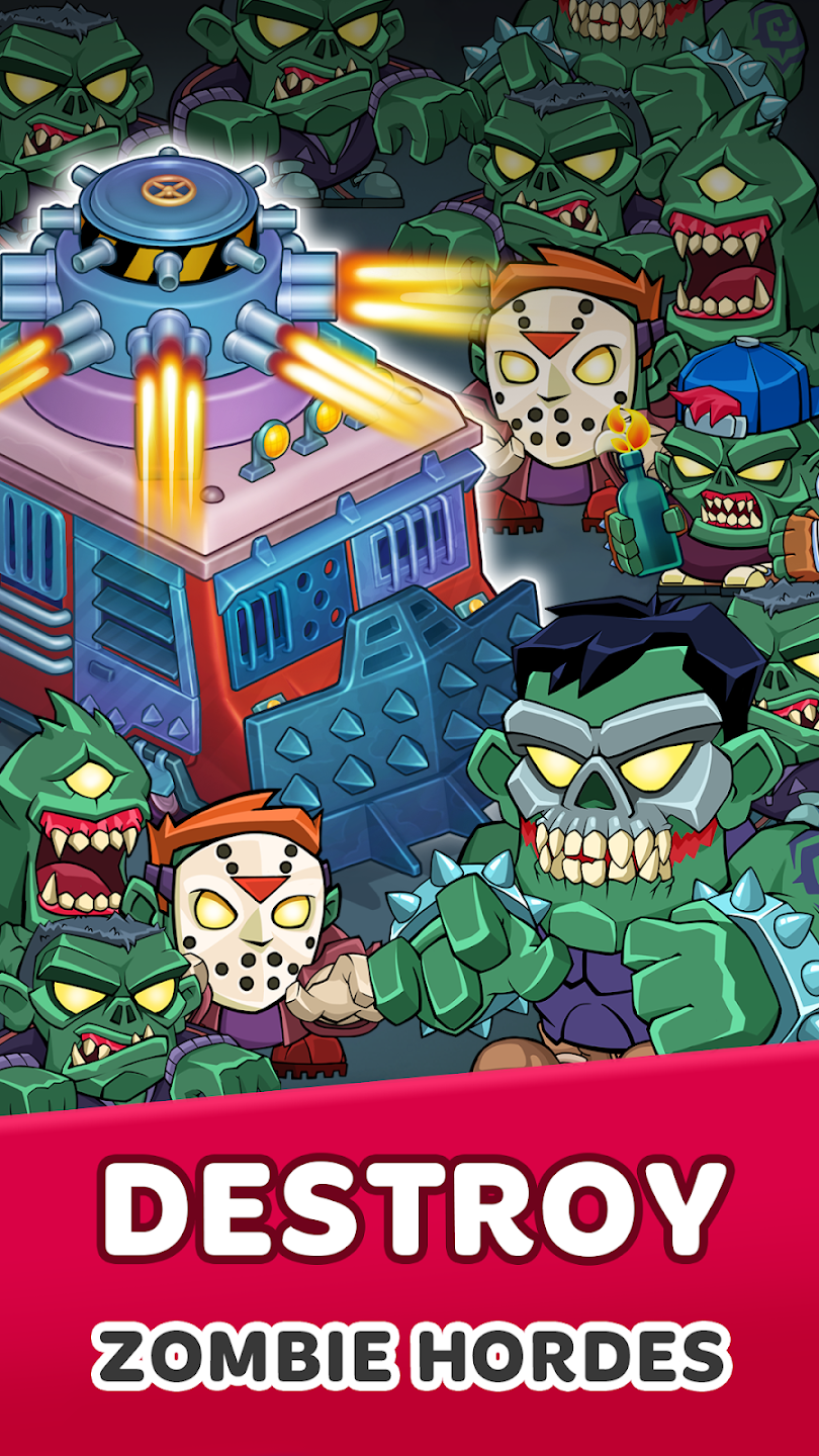 Zombie Van: Tower Defense TD应用截图第3张