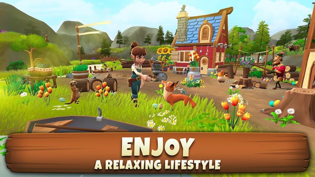 Sunrise Village: Farm Game Mod Screenshot 2