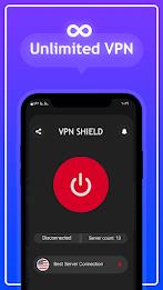 Pi VPN-فیلتر شکن قوی قدرتمند Screenshot 3