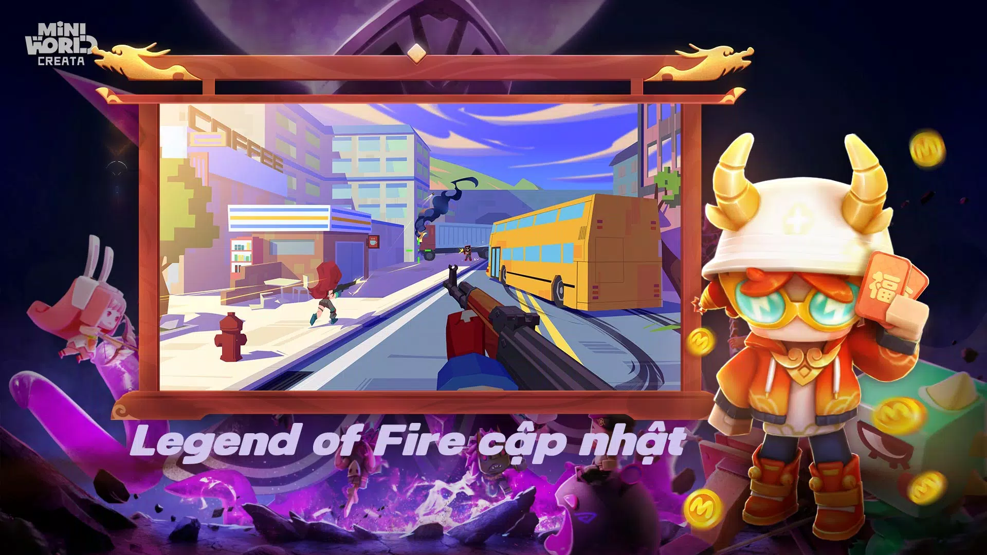 Mini World:CREATA VN Скриншот 2