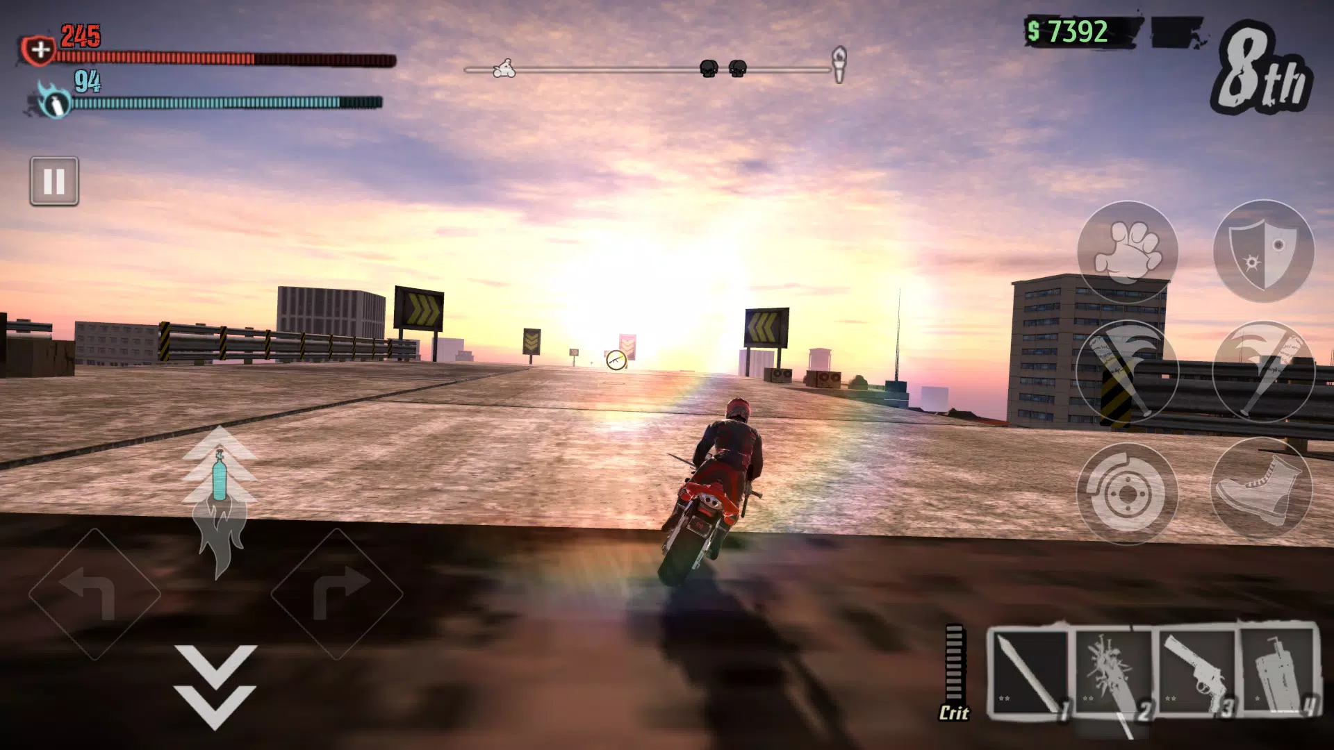 Schermata Road Redemption Mobile 2