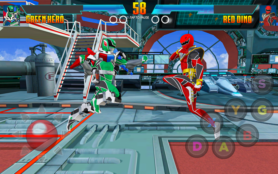 Hero Dino Morphin Fight Ranger Schermafbeelding 2