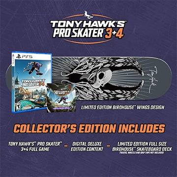 Pro Skater ของ Tony Hawk 3 + 4 Collector's Edition