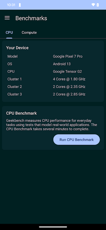 Geekbench 6應用截圖第0張