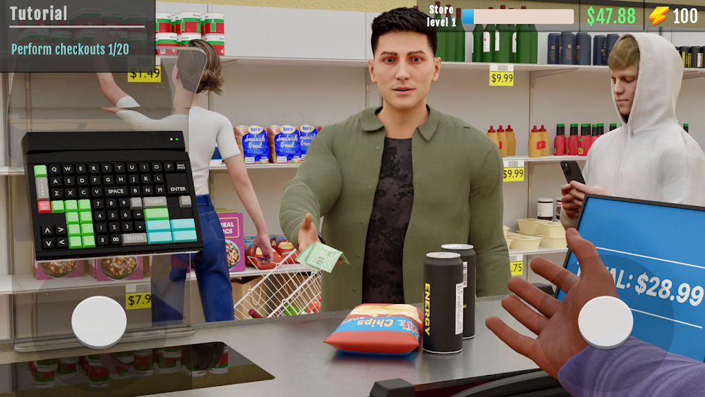 Supermarket Simulator 3D Store ภาพหน้าจอ 2