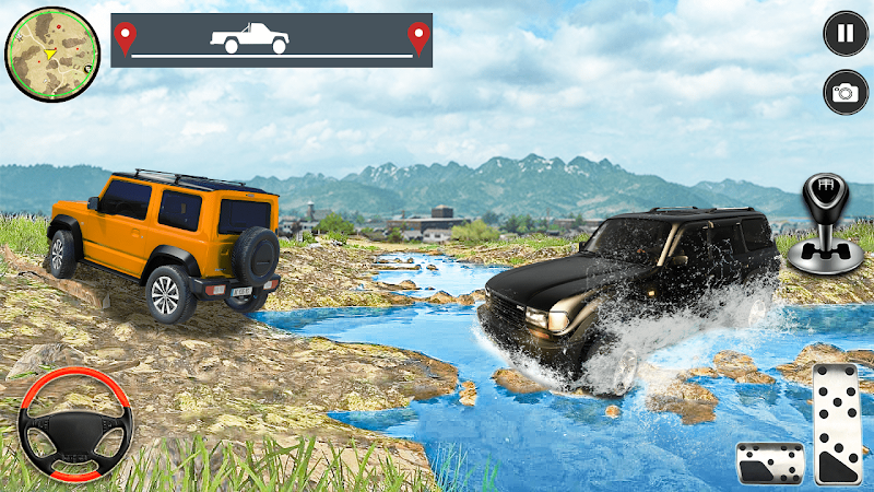 4x4 Turbo Jeep Racing Mania Скриншот 1