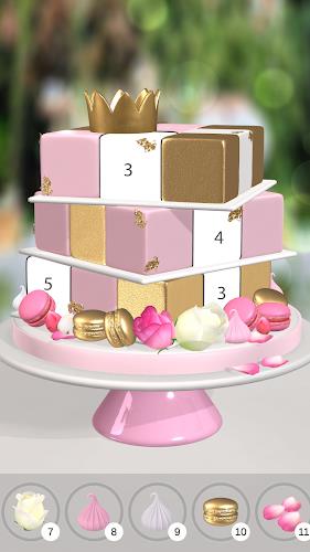 Cake Coloring 3D Zrzut ekranu 3