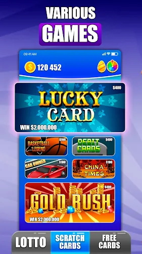 Lottery Scratchers Scratch Off Screenshot 0