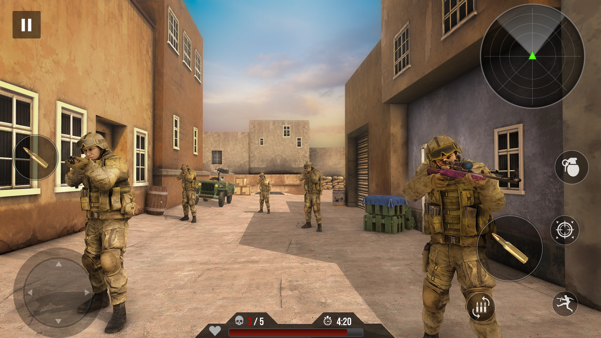 FPS Encounter Shooting Games Screenshot 2