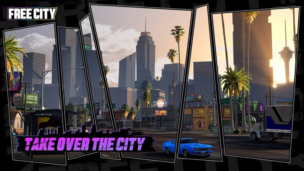 Выживать в перестрелках и убийствах в GTA-подобном открытом титуле Free City