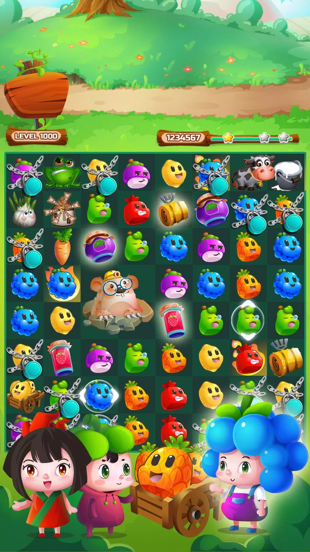 Fruit Puzzle Wonderland ဖန်သားပြင်ဓာတ်ပုံ 2