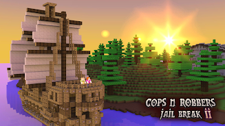 Cops N Robbers: Prison Games 2 Captura de tela 3