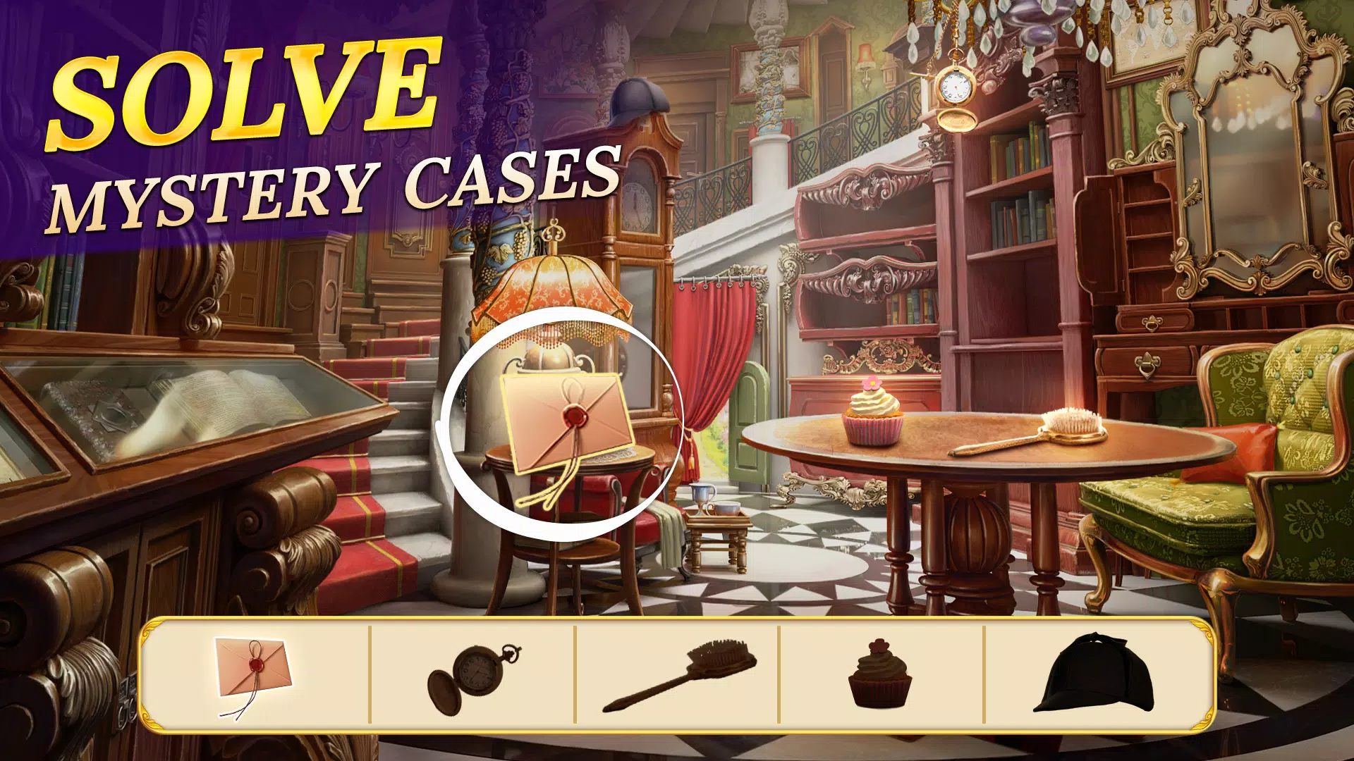 Sherlock・Hidden Object Mystery ภาพหน้าจอ 3