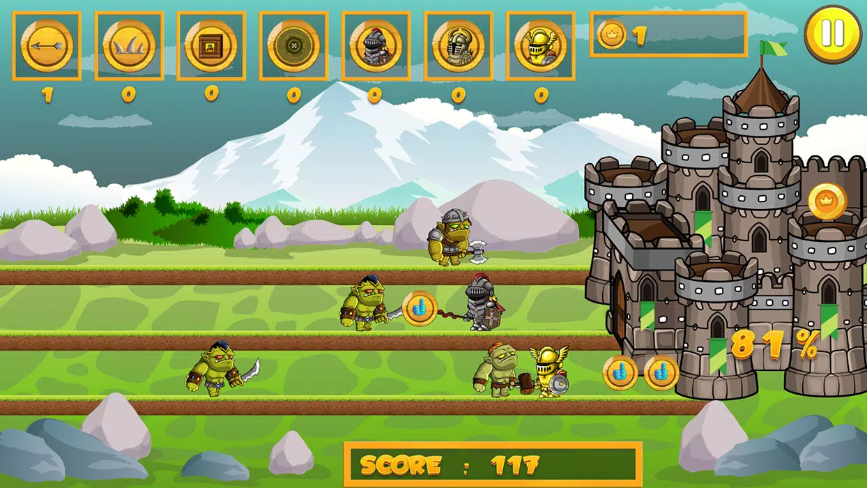 Knight vs Orc Screenshot 1