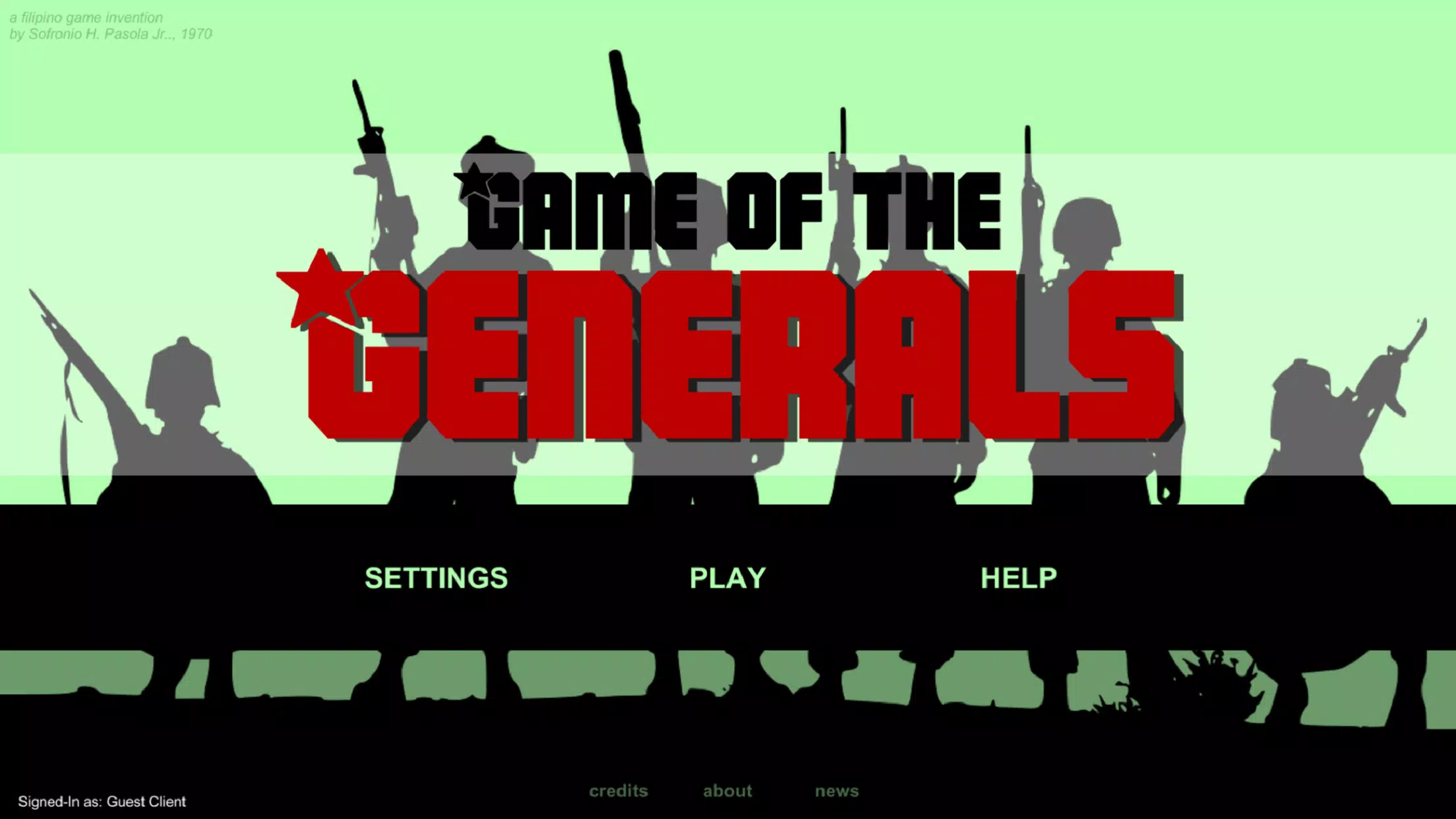 Game of the Generals Mobile स्क्रीनशॉट 0