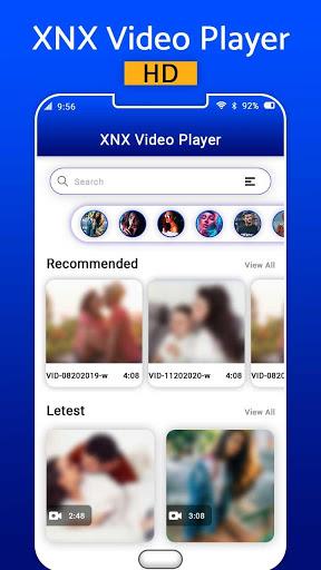 XNX Video Player - All Format HD Video Player स्क्रीनशॉट 0