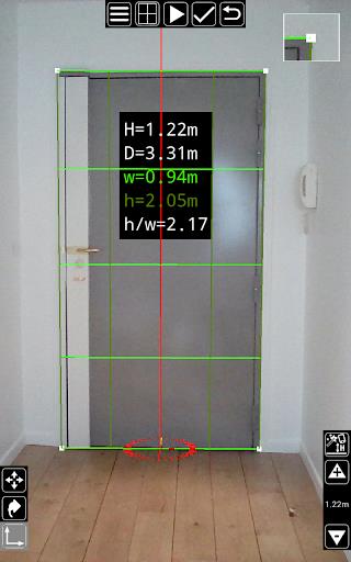 3D Measurement App - Plumb-bob Captura de tela 1