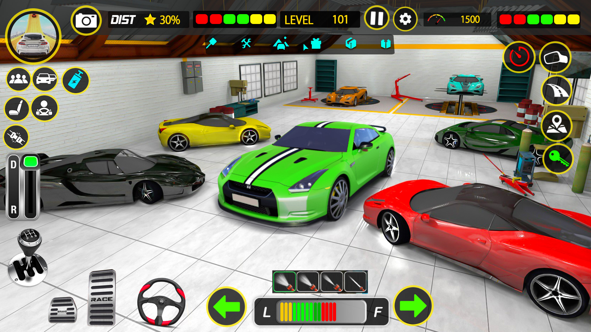 Ramp Car Stunts GT Car Game Tangkapan skrin 3