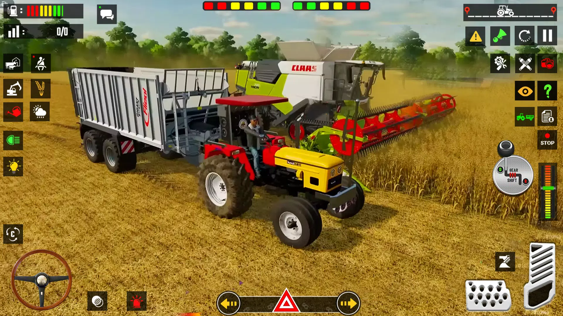 Schermata Farming Tractor Game 2023 3D 3