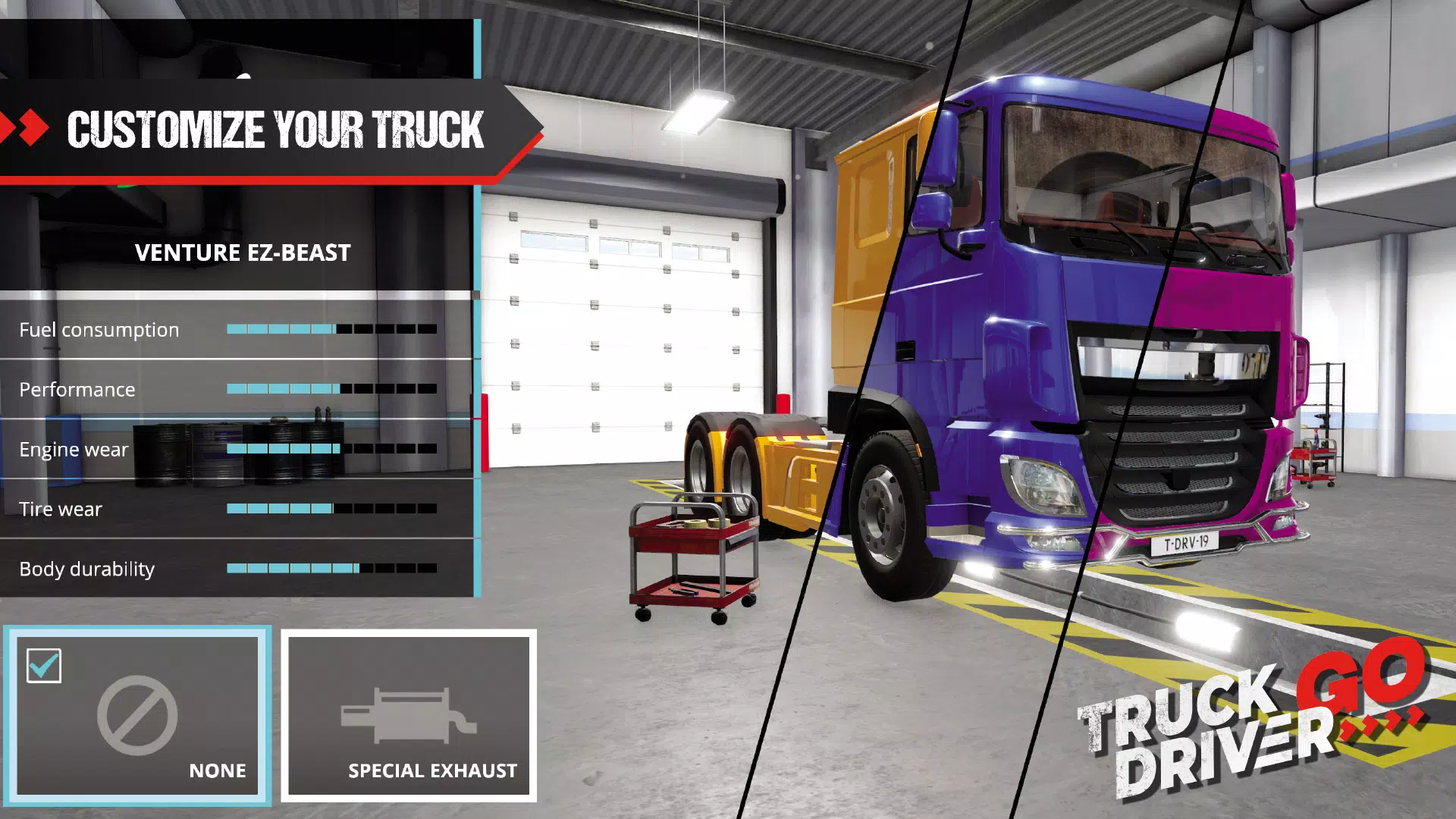 Truck Driver GO Captura de tela 1