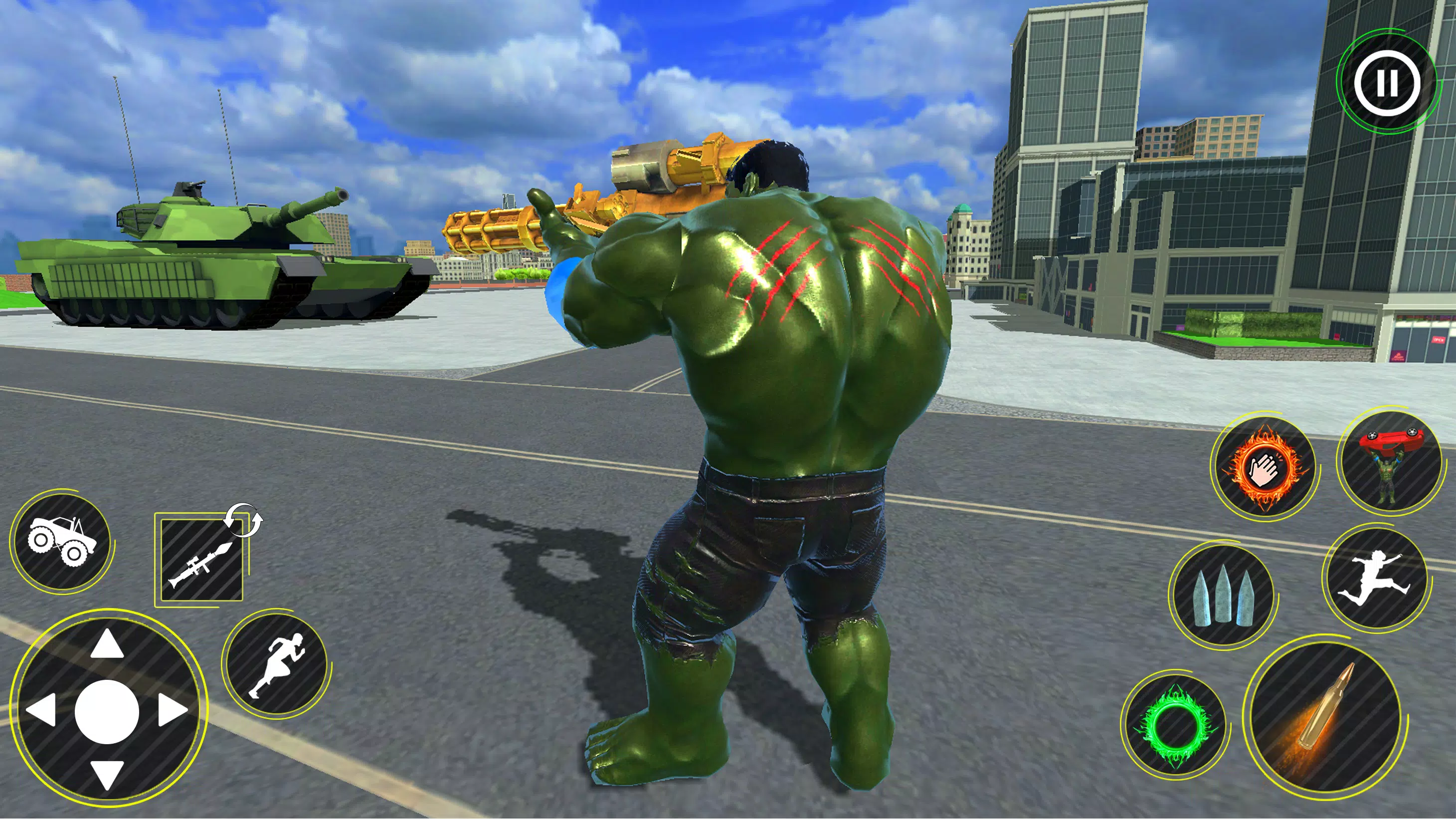 Incredible Monster Hero 3D War應用截圖第2張