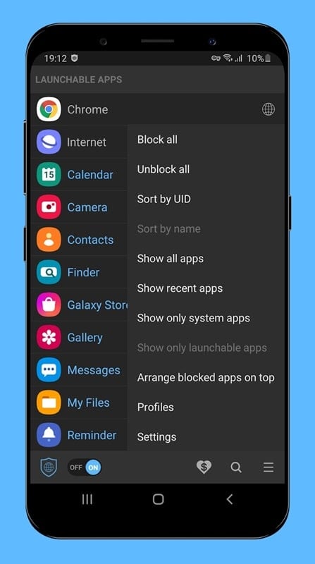 Net Blocker – Firewall Capture d'écran 0