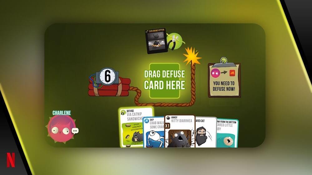 Exploding Kittens Captura de tela 2