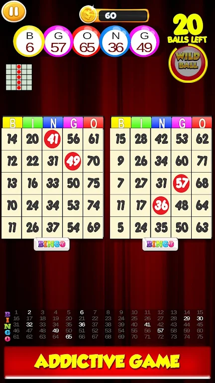 New Bingo Cards Game Free 스크린샷 2