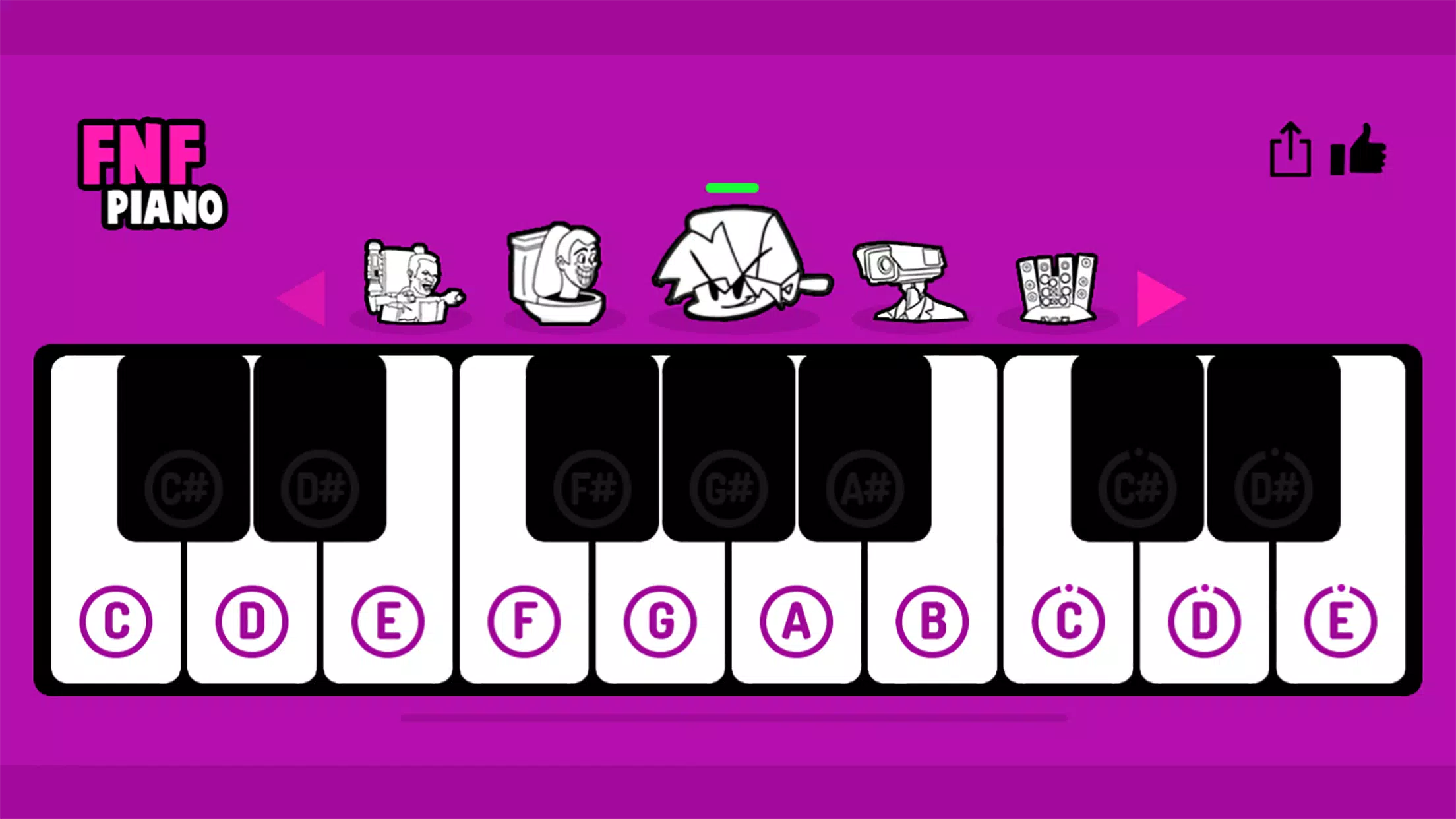 FNF Piano Capture d'écran 0