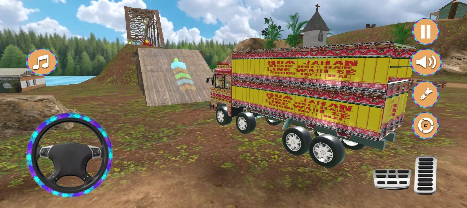 Hill Truck Simulator Games 3d Captura de pantalla 3