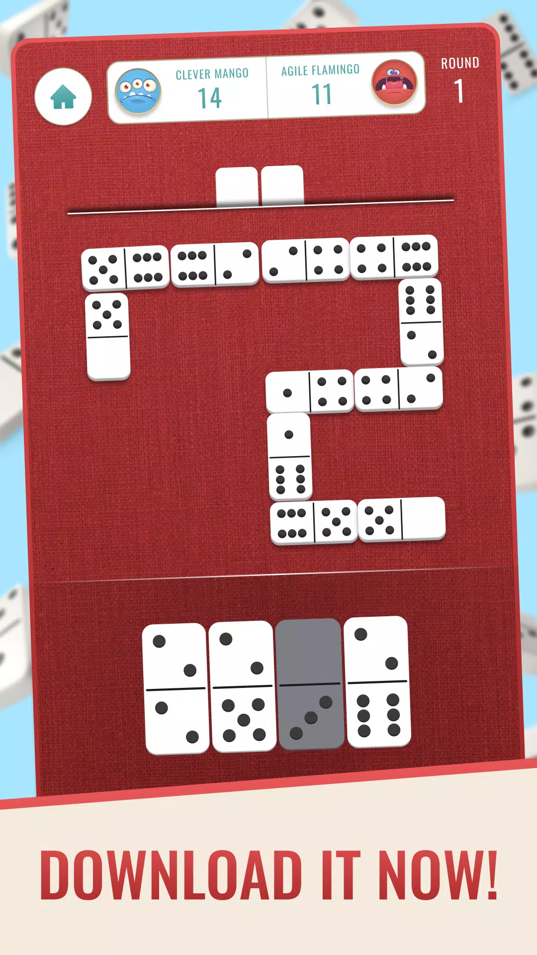 Classic Dominoes: Board Game ภาพหน้าจอ 1