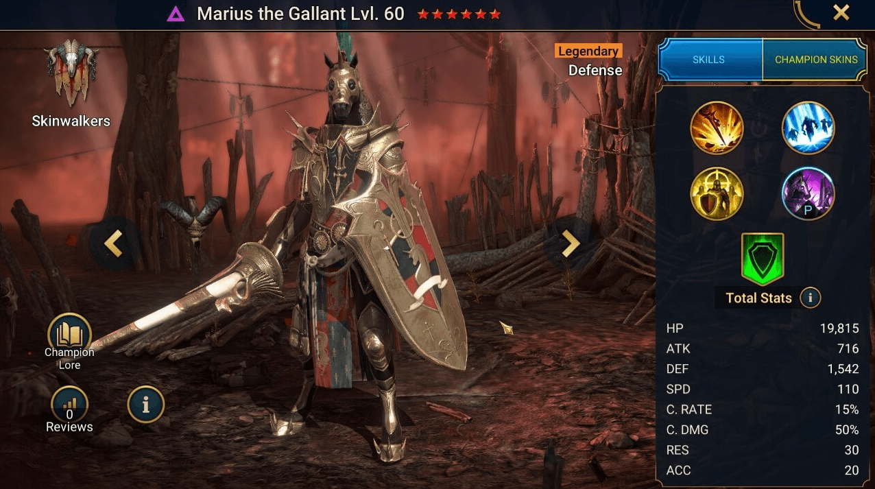 RAID: Shadow Legends– Marius the Gallant Missions Guide