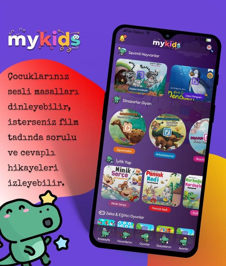 Mykids Masallar & Oyunlar應用截圖第1張