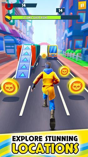 Subway Runner Game Ảnh chụp màn hình 0