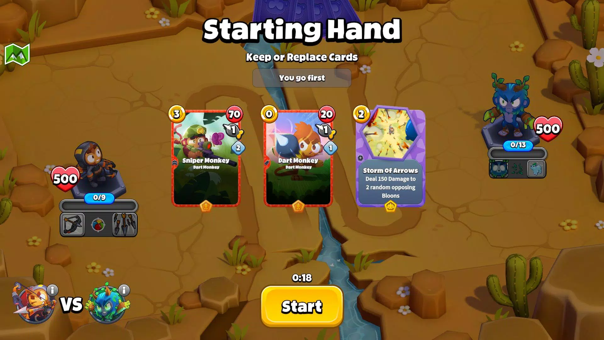Bloons Card Storm Captura de pantalla 2