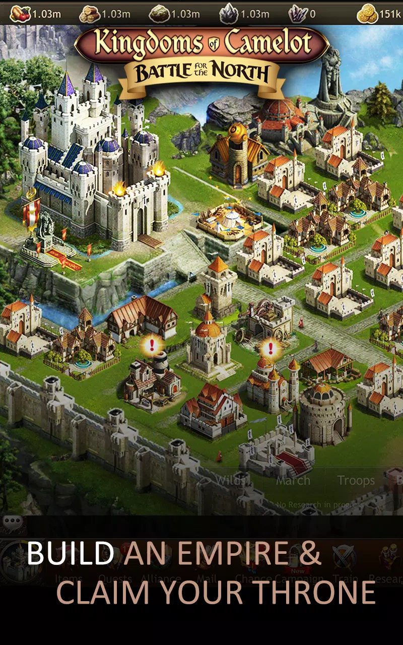 Kingdoms of Camelot: Battle Capture d'écran 0