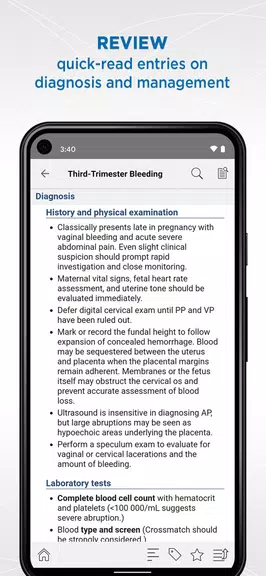 Gynecology and Obstetrics Screenshot 3