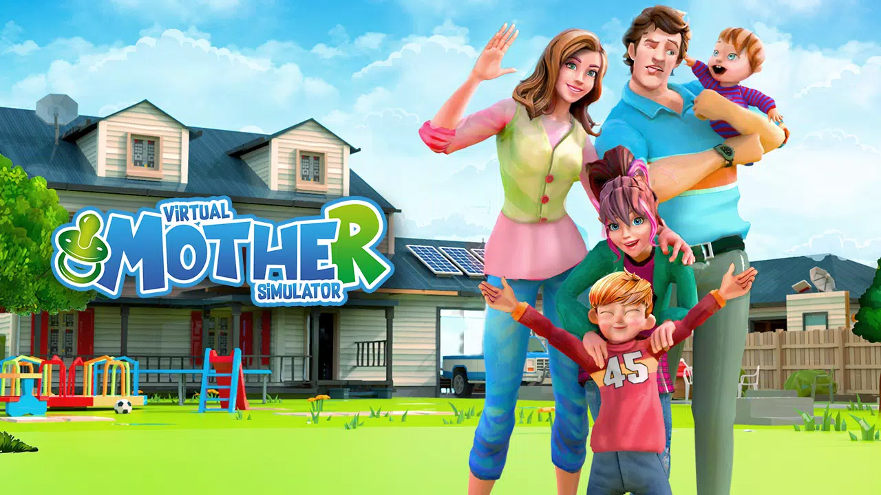 Happy Home: Mom Simulator Tangkapan skrin 0