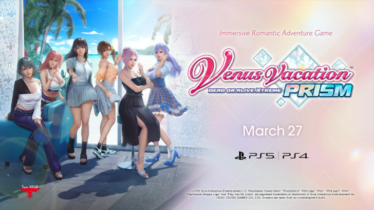 Venus Vacation Prism - Dead ou Alive Xtreme - Data e hora de lançamento